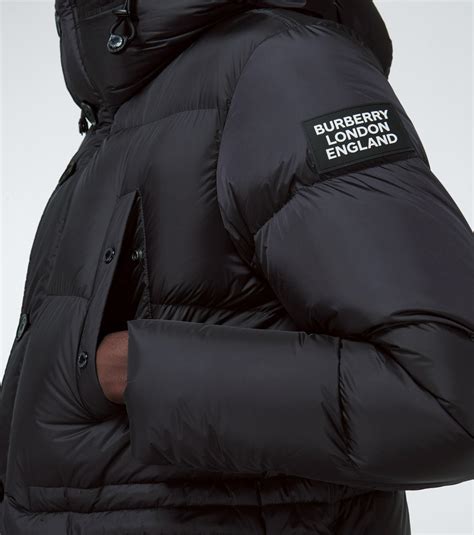 burberry men puffer black jacket|burberry sleeveless puffer jacket.